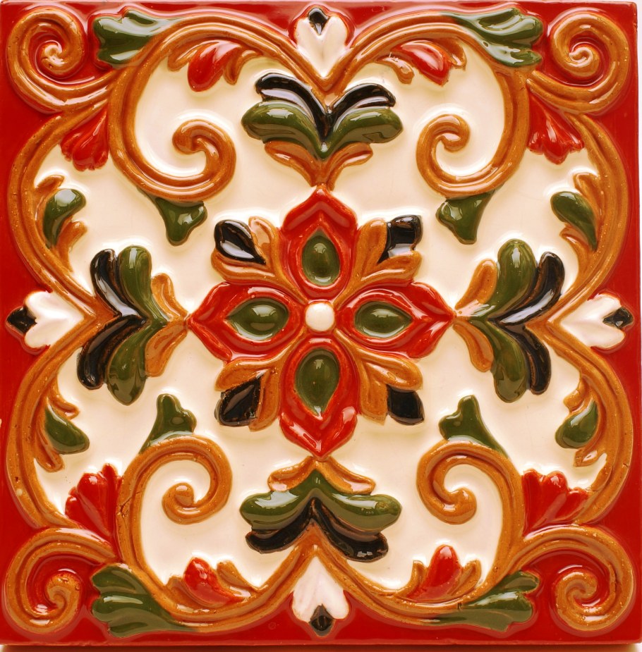 Ярославская роспись изразцов