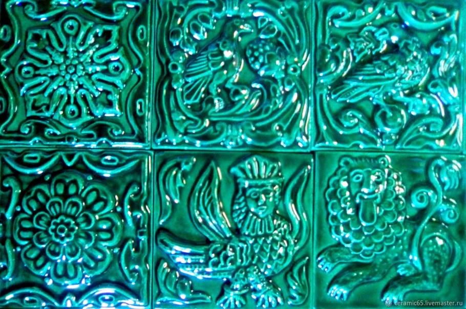 Суздальская керамика, изразцы