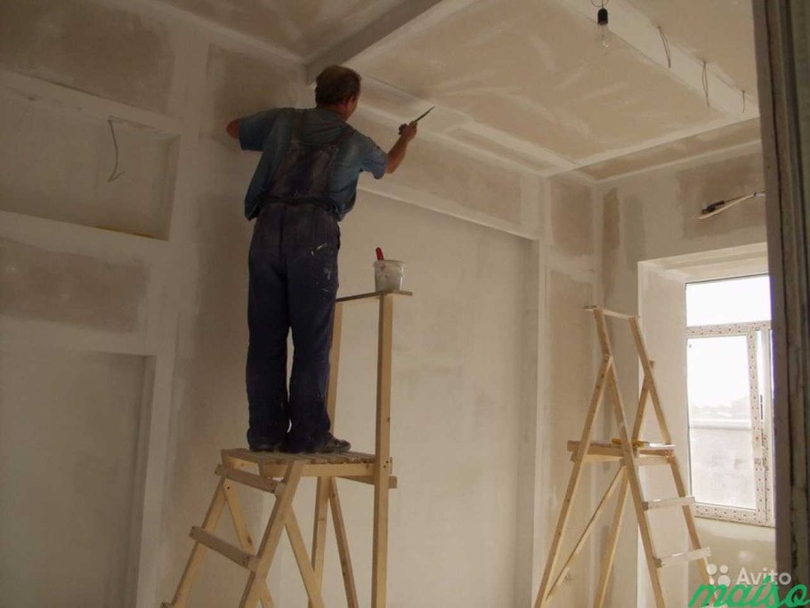 Стены под евроремонт