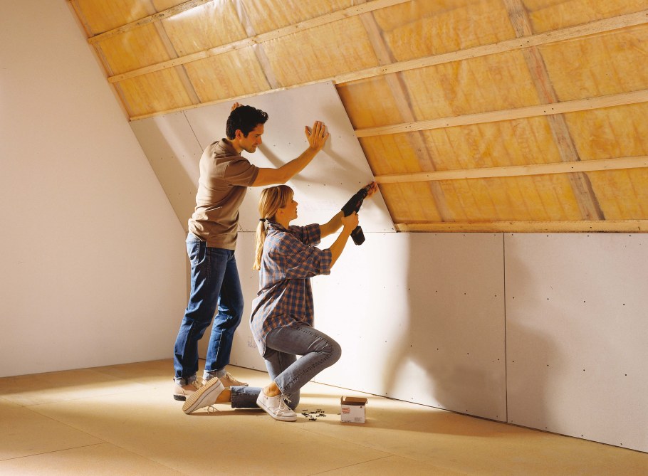 Отделочные материалы для мансарды