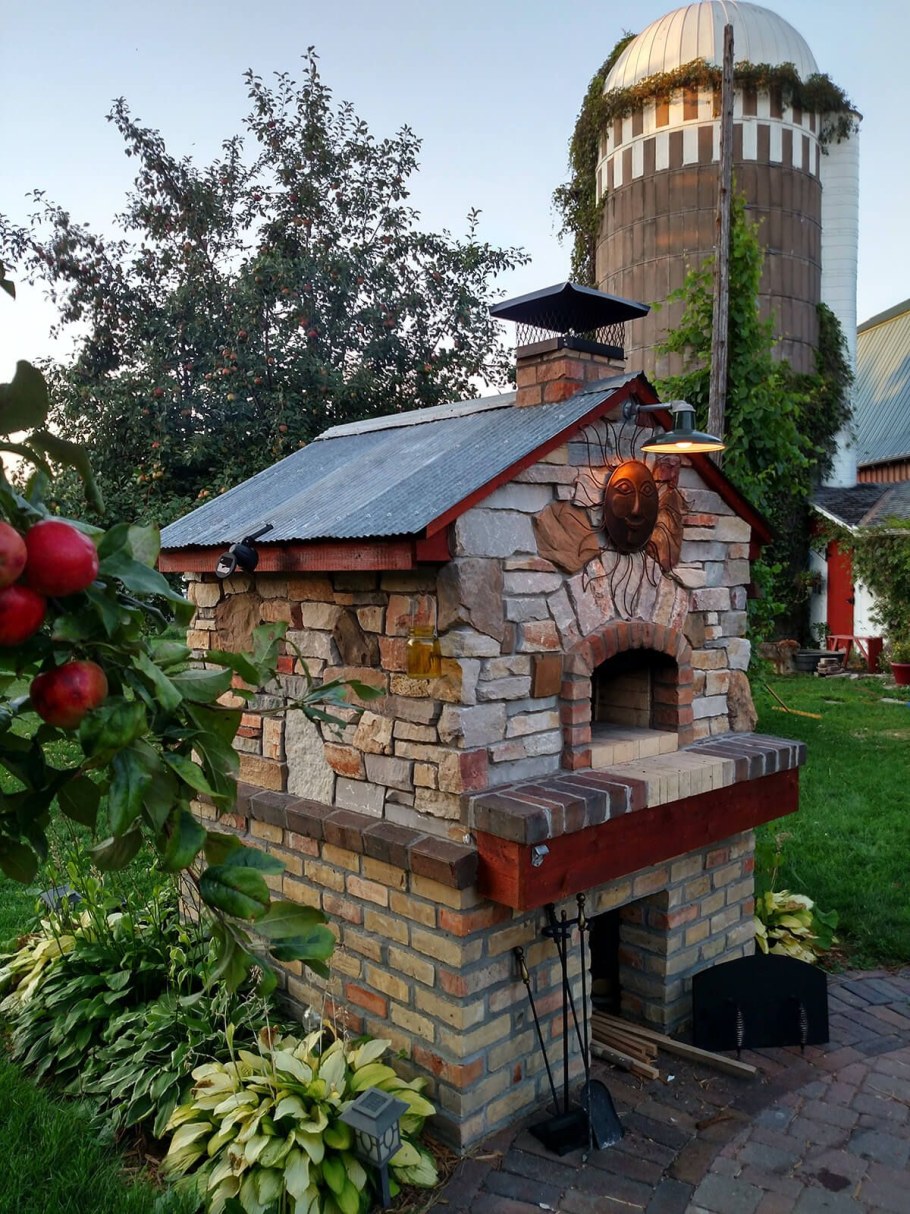 Печь барбекю Гранд угловой