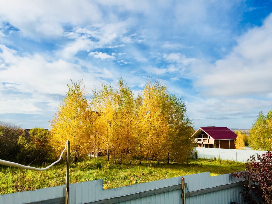 Дача. Осень