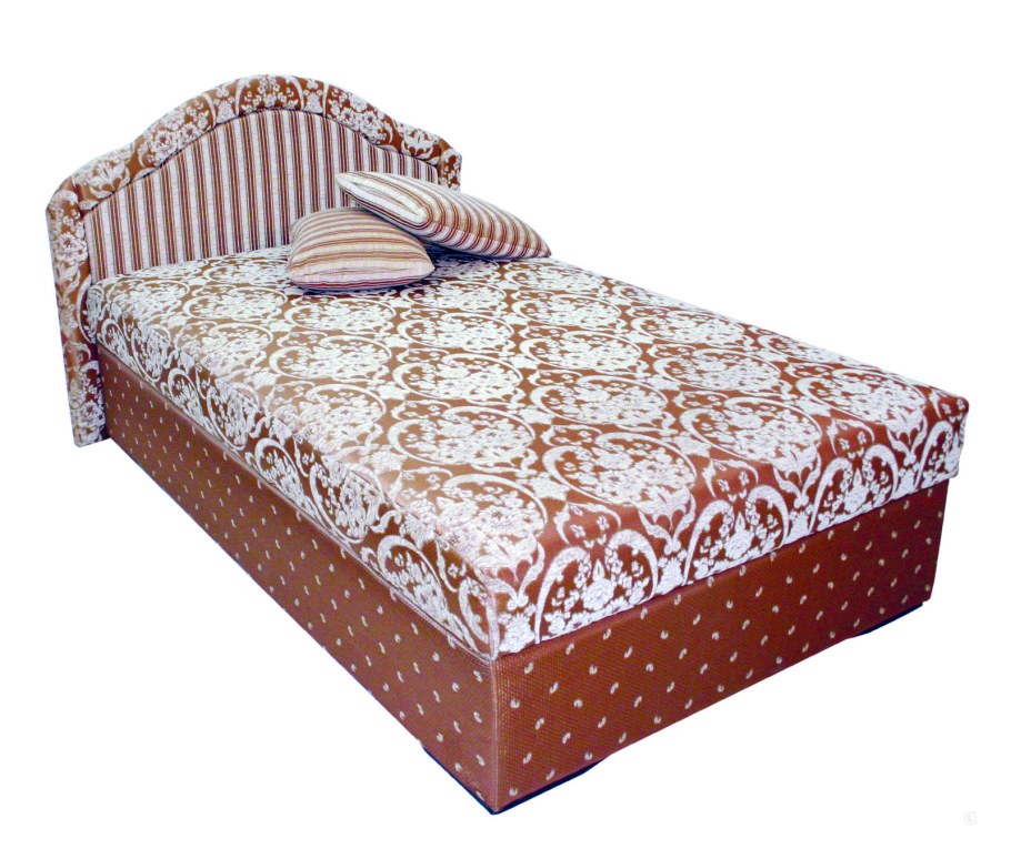 Мягкая кровать с выдвижным спальным местом