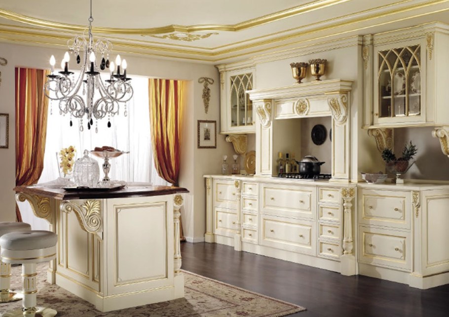 Современные гостиные из дерева