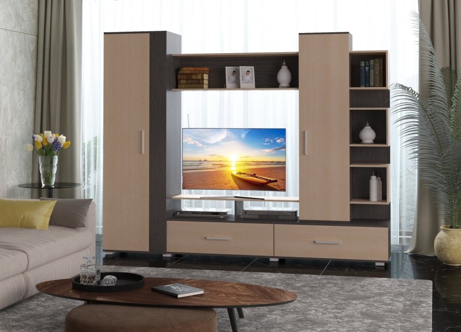 Стенка Верона венге дуб