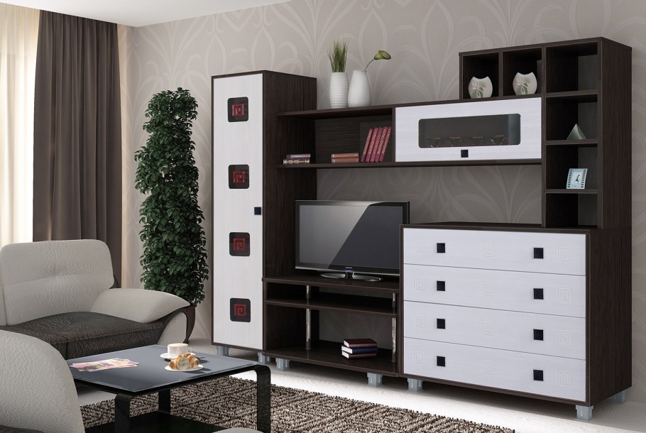 Стенка гамма 2 белфорт венге