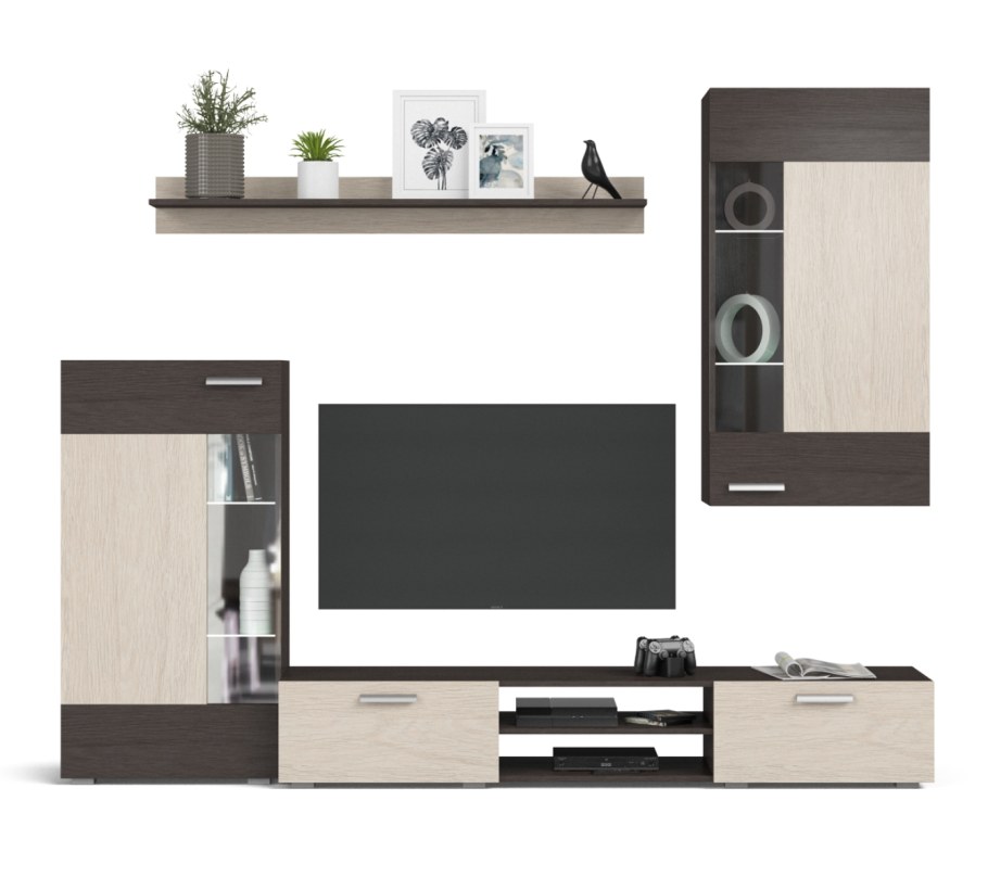 Стенка Lux 235 много мебели