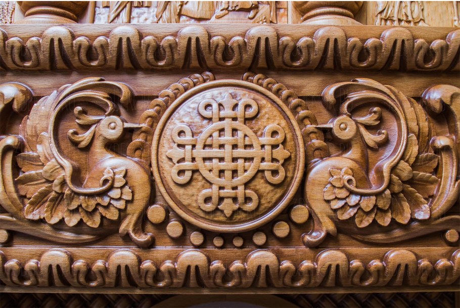 Русский резной орнамент