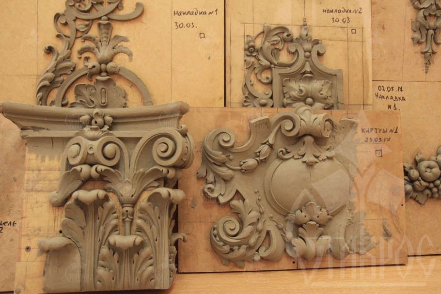 Лепка архитектурных деталей