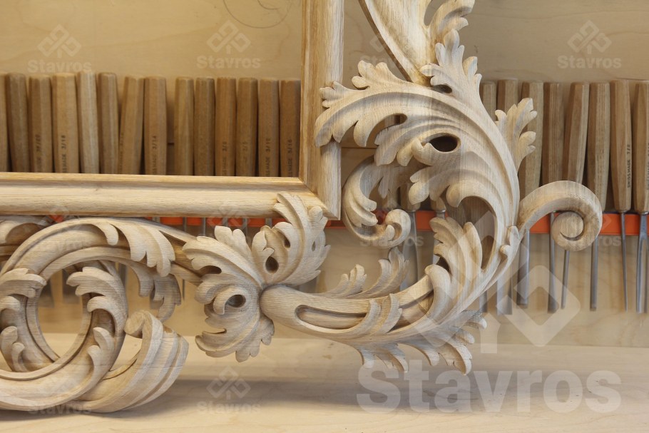 Узоры из массива резные Барокко