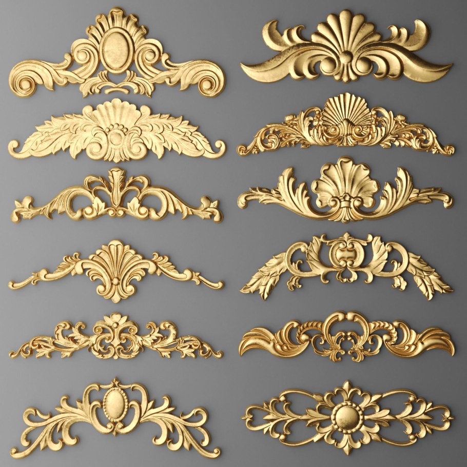 Лепнина Барокко Картуш