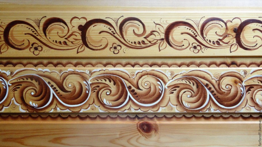 Роспись на Вагонке