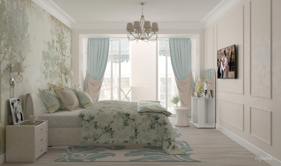 Лавандовая спальня Натали Доусон