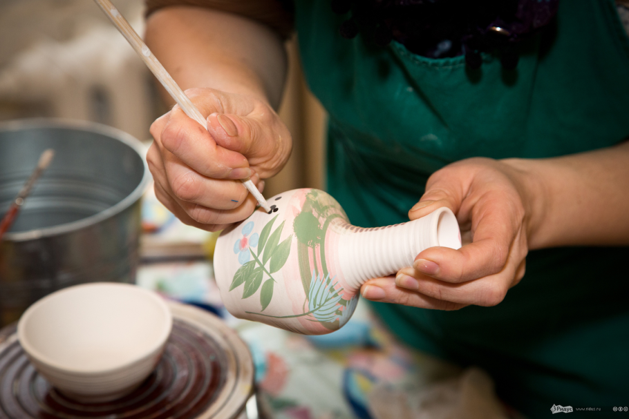 Декорирование керамических изделий