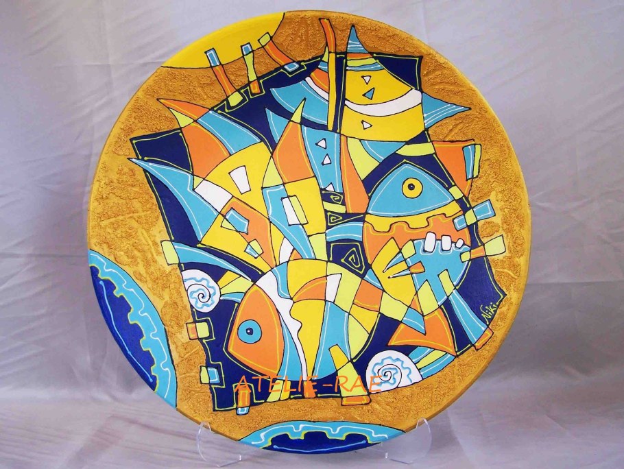 Декоративная живопись керамика