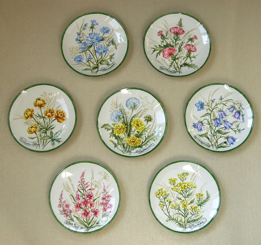 Расписные тарелки