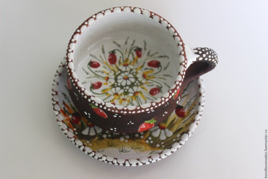 Роспись керамической посуды