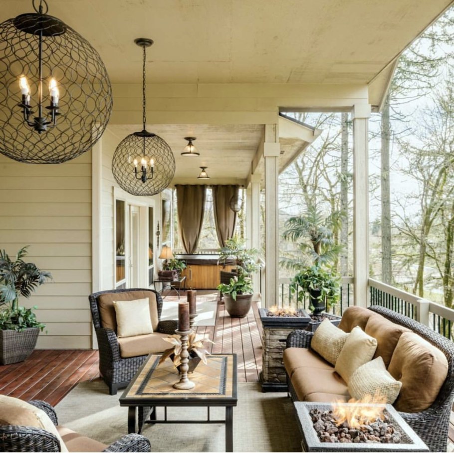 Светильники на террасу и веранду