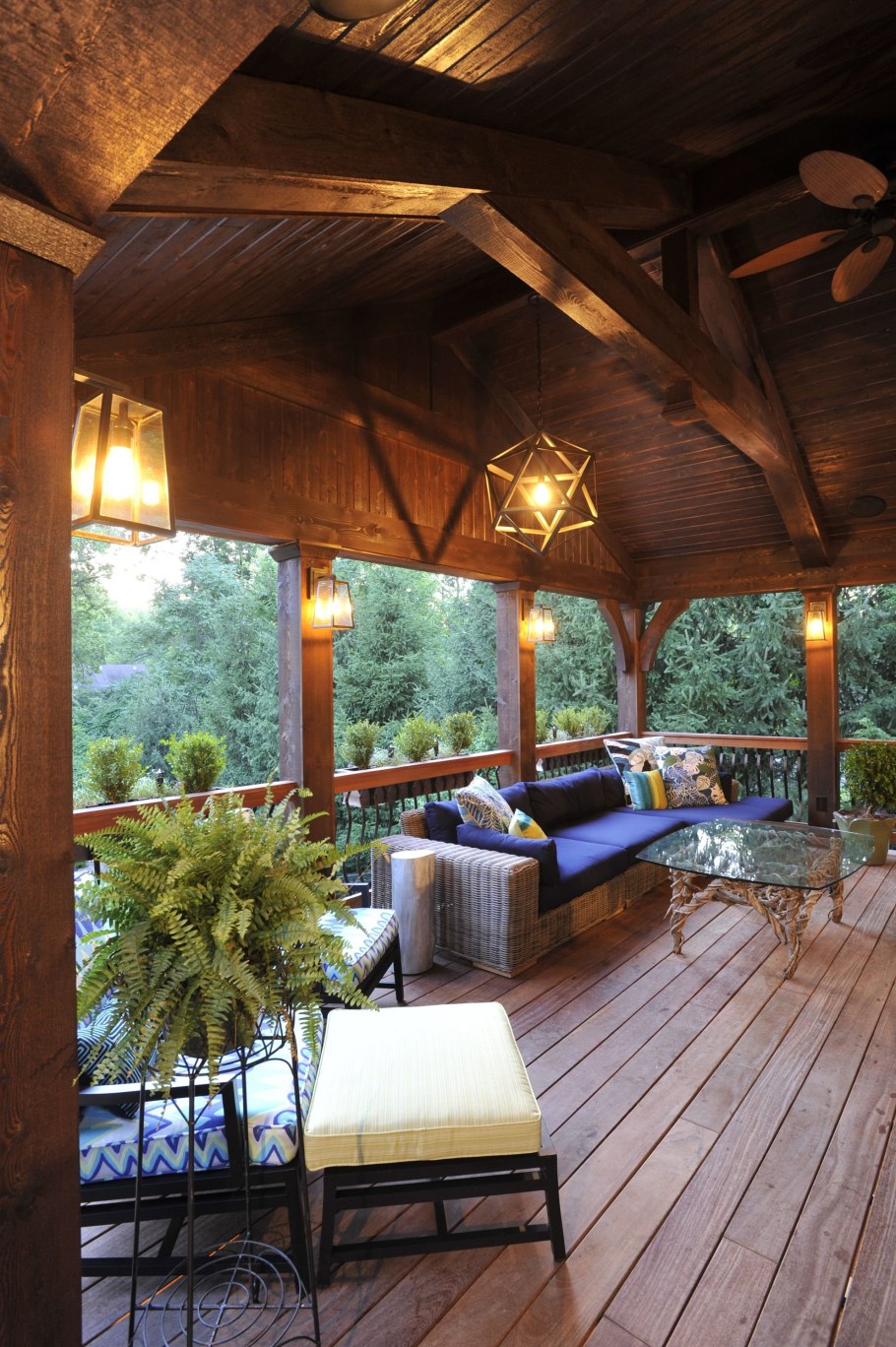 Деревянная веранда