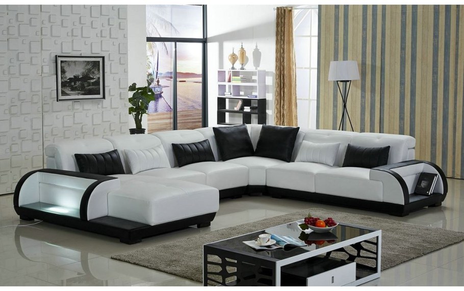 Красивые диваны в зал угловые