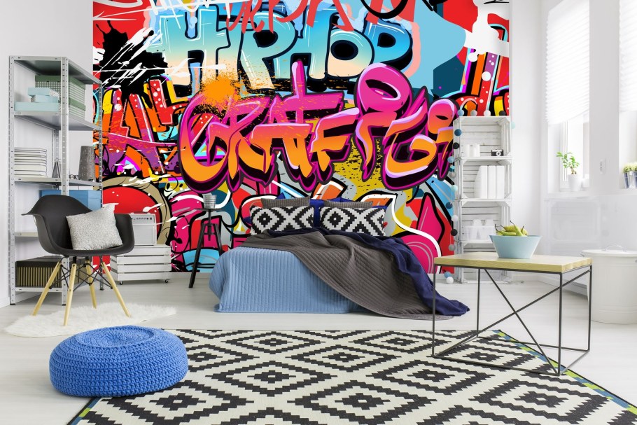 Типографика в интерьере