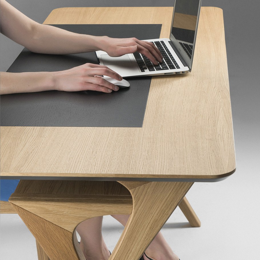 Стол трансформер тумба справа Ньютон