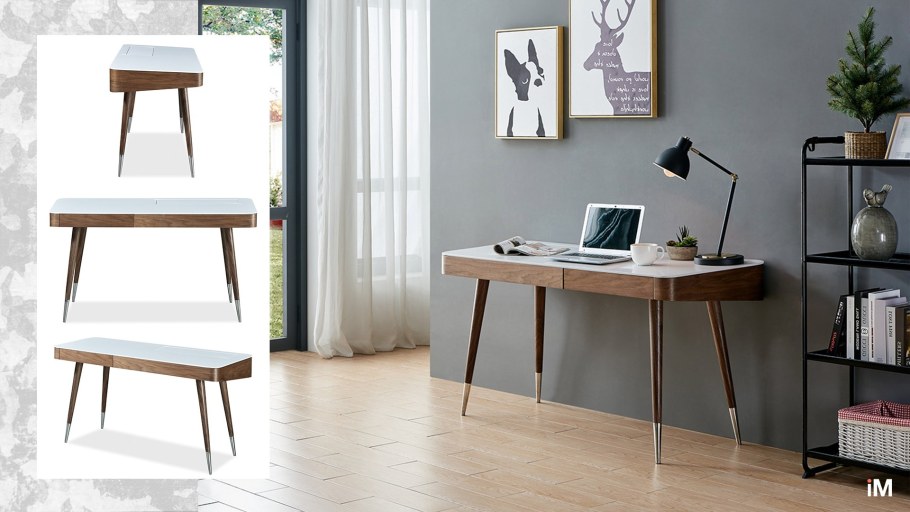 Стол письменный Newton (140), орех