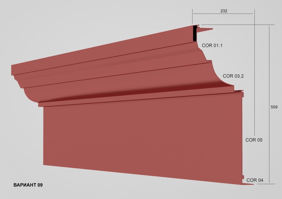 Сандрик в архитектуре рисунок