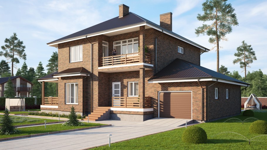 Двухэтажный дом