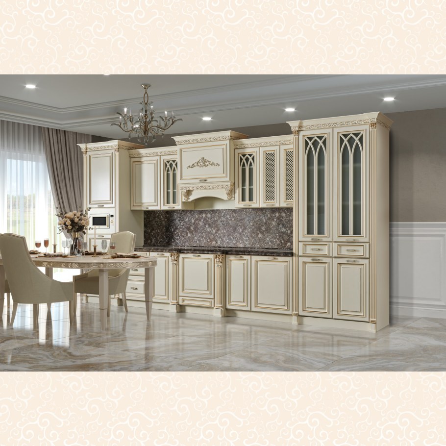 Гостиная Монако МДФ Горизонт