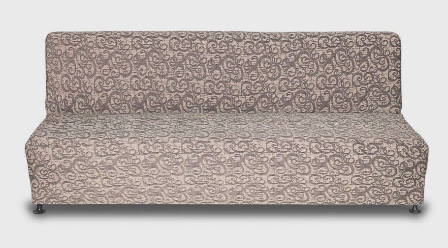 Еврочехол универсальный на 3х местный без подлокотников диван