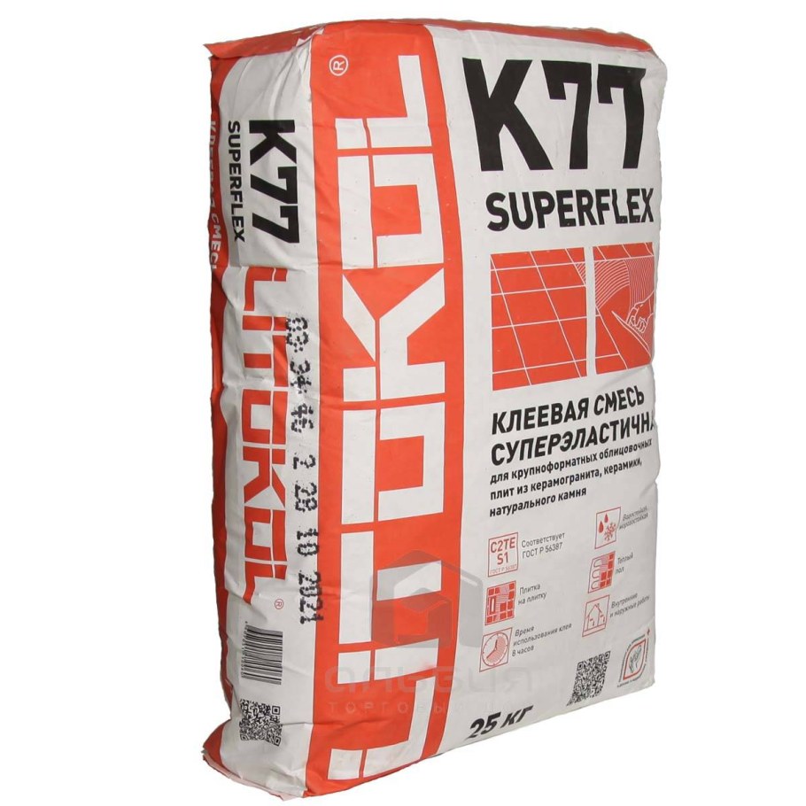 Клей для плитки BROZEX Керамик KS 9 25 кг