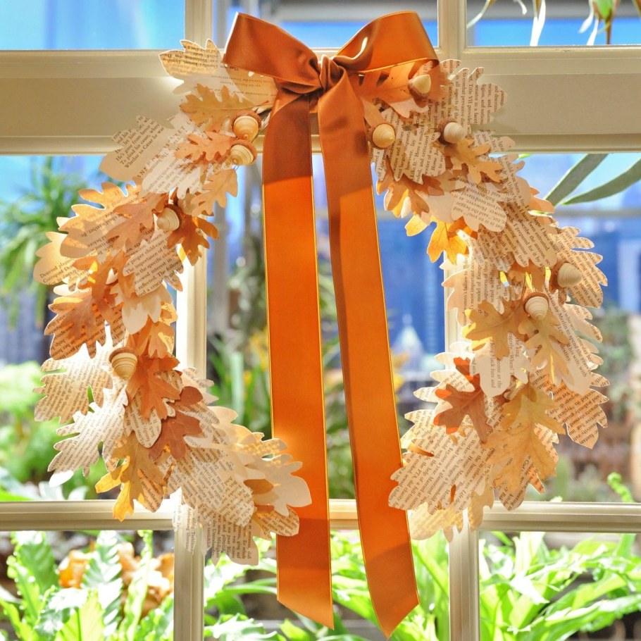 Осеннее украшение класса