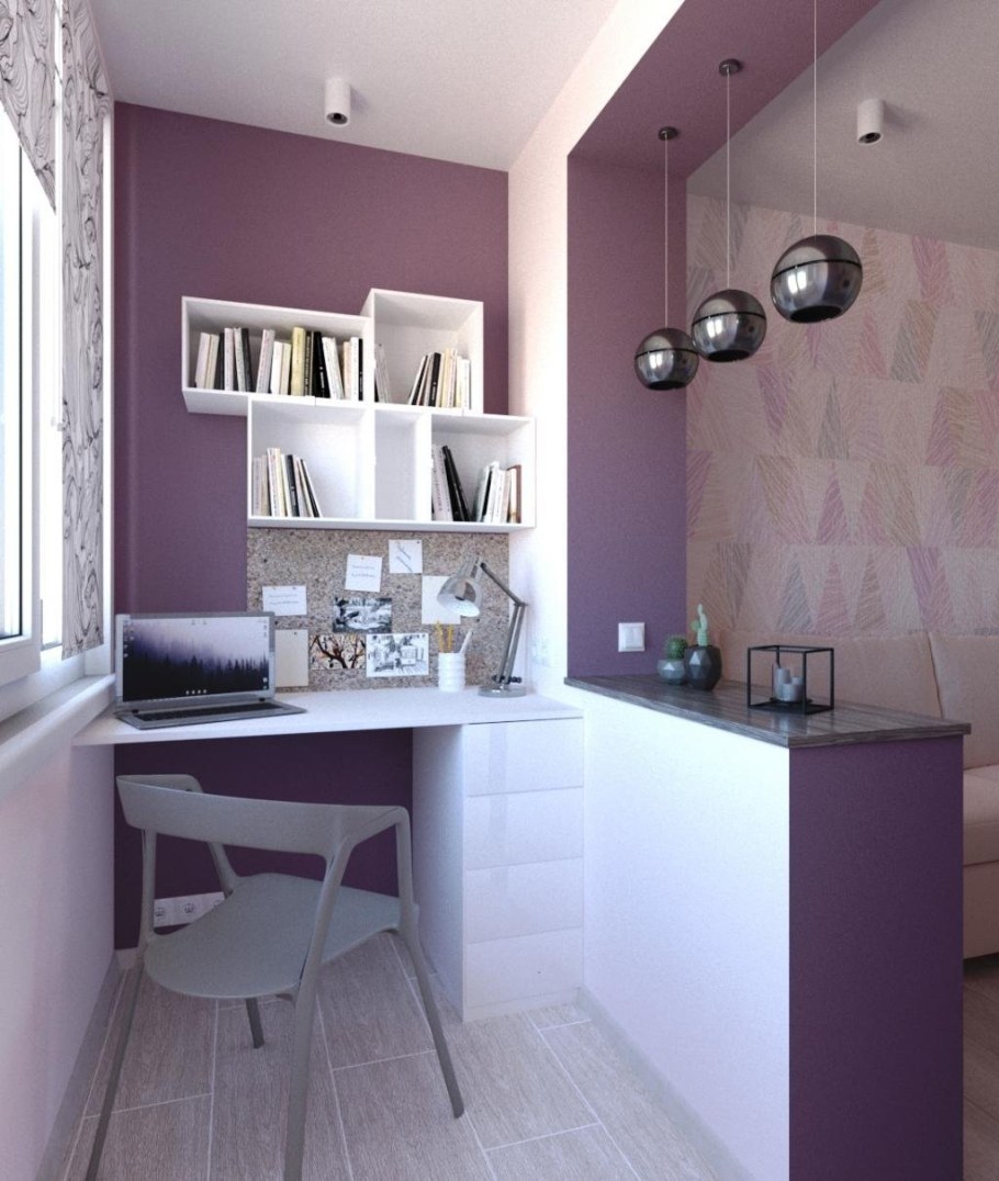 Совмещение балкона с комнатой