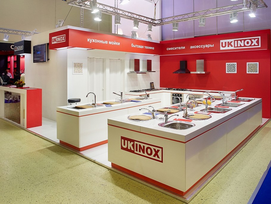 Стенд для кухонных моек