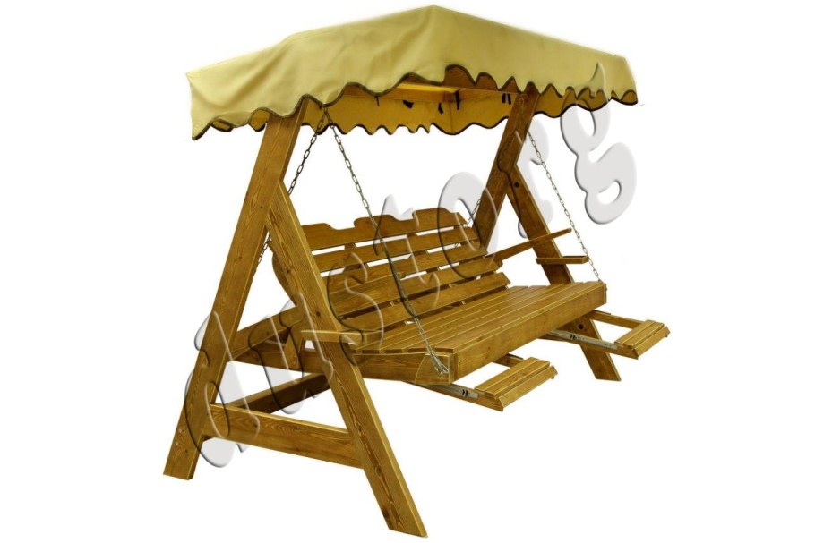 Садовая качеля своими руками из металла чертежи