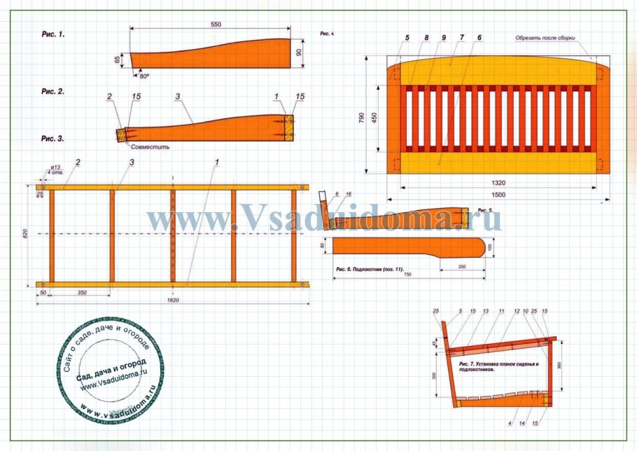 Качели своими руками из дерева для дачи с чертежами