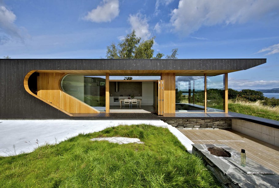 Зеленая кровля Скандинавия