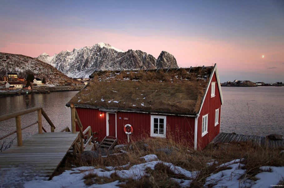 Озеро Стрюн, Норвегия