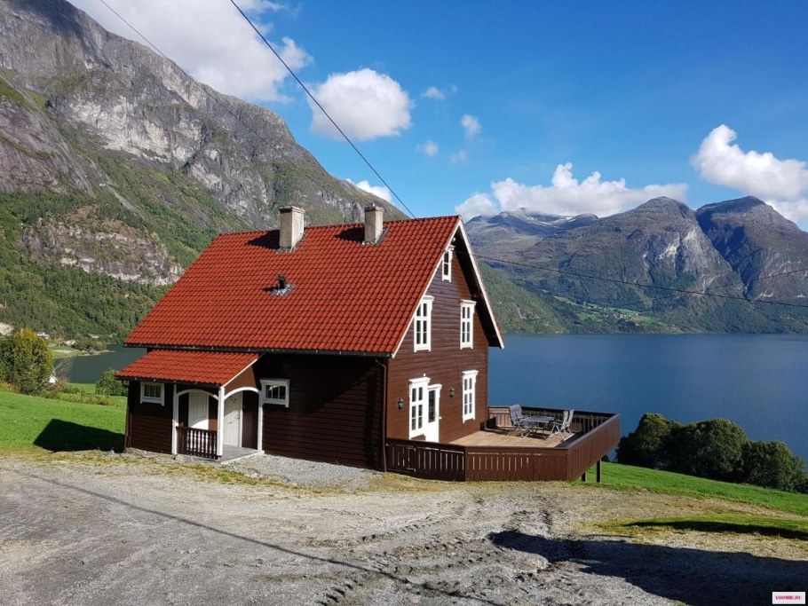 Одноэтажный дом в Норвегии