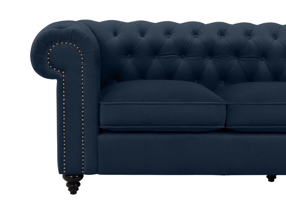 Диван Честер синий