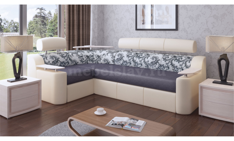 Диван Рейн угловой Браво мебель