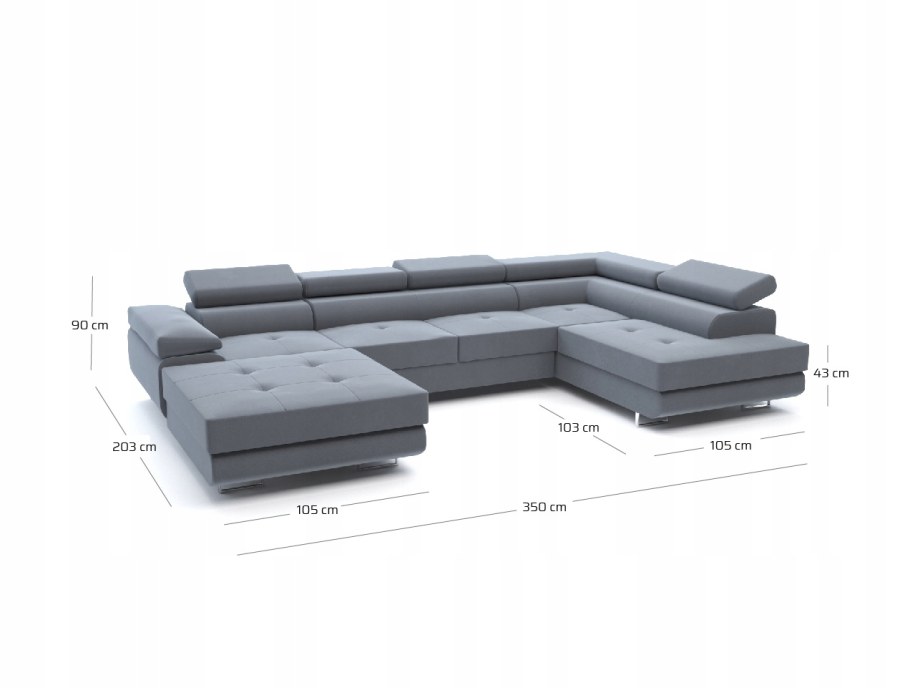 Диван угловой раскладной Аргос 2300