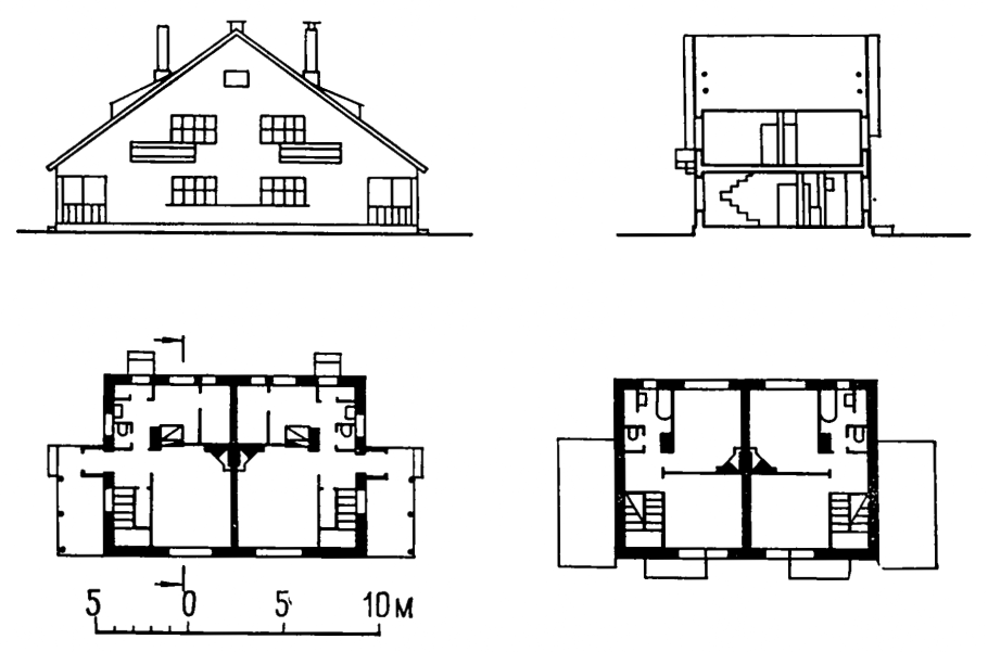 Одноквартирные жилые дома