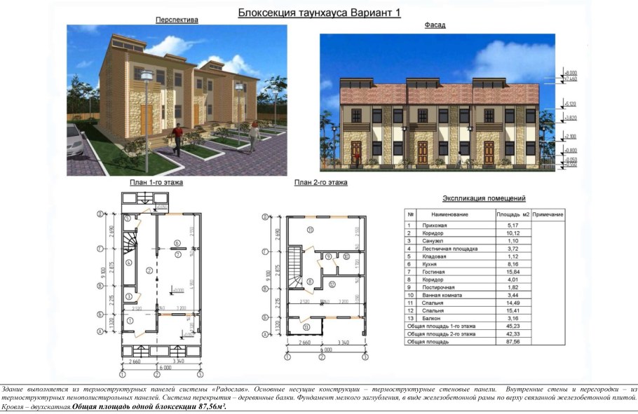 Мансардный усадебный одноквартирный дом