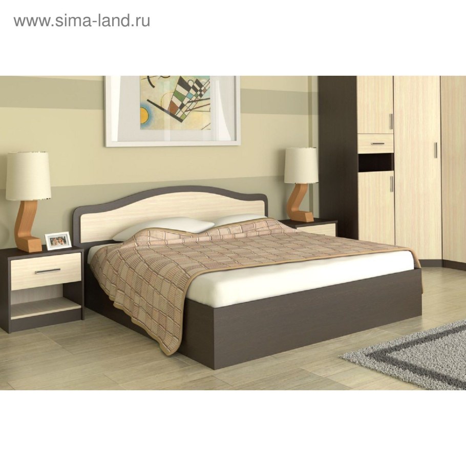 Кровать 2сп с п/м 1600мм