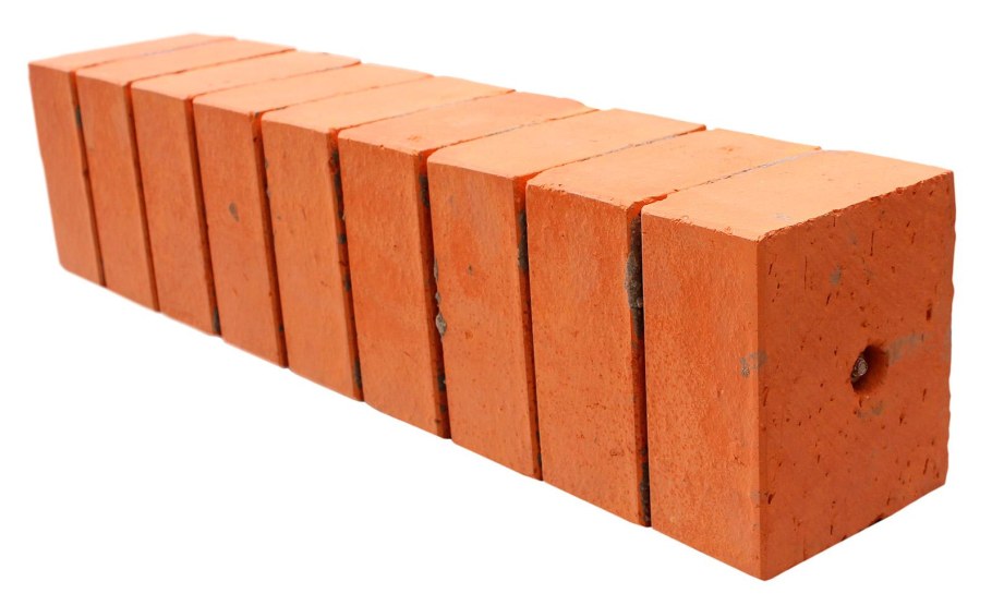 Вертикальный кирпич перемычка