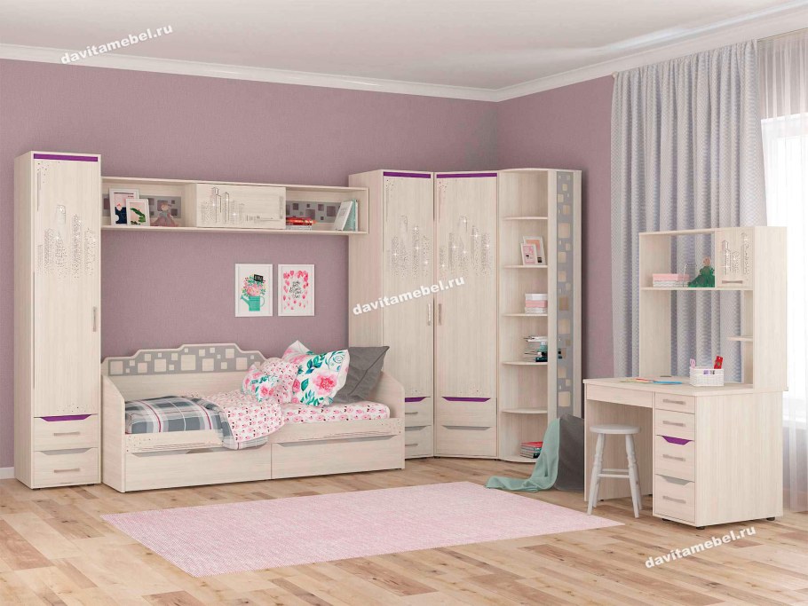 Детская Мегаполис Давита мебель