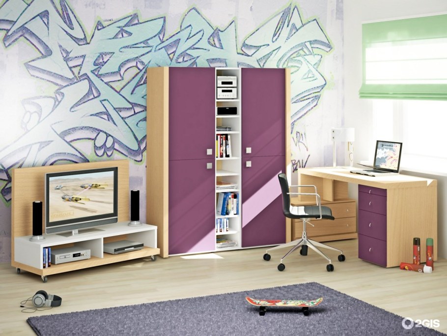 Кровать двухъярусная Мегаполис