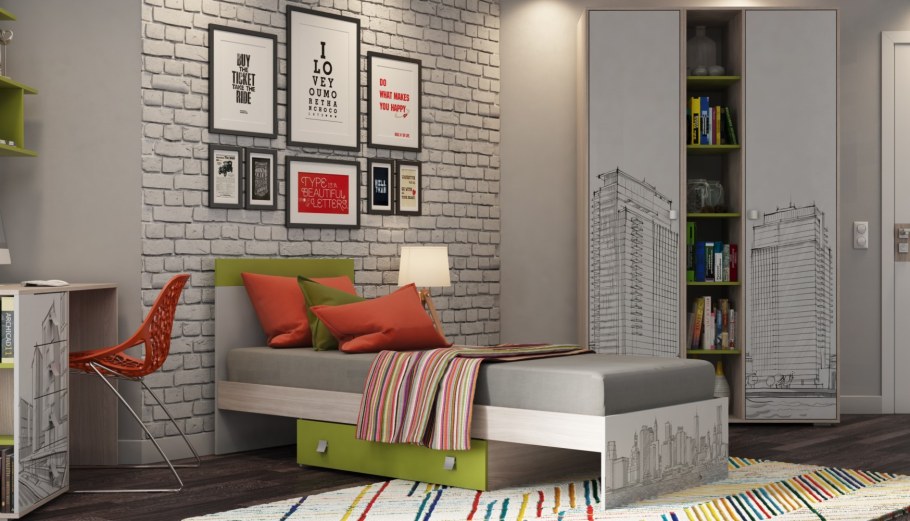 Кровать Мегаполис ТД-315.00.01